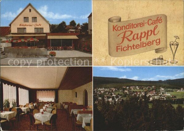 Fichtelberg Bayreuth Bäckerei Cafe Rappl Gaststube Totalansi