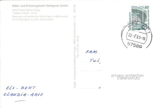 Pracht Hamm Bibel und Erholungsheim Hohegrete – Bild 2