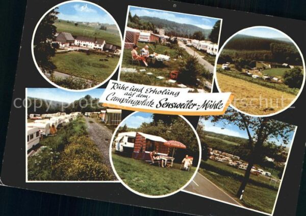 Sensweiler-Muehle Campingplatz Teilansichten