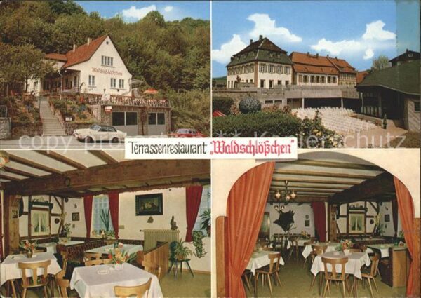 Lindenfels Odenwald Terrassenrestaurant Waldschlösschen Gas