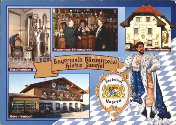 Zwieselberg Bayern Bayerwald Bärwurzerei Destillierblase B