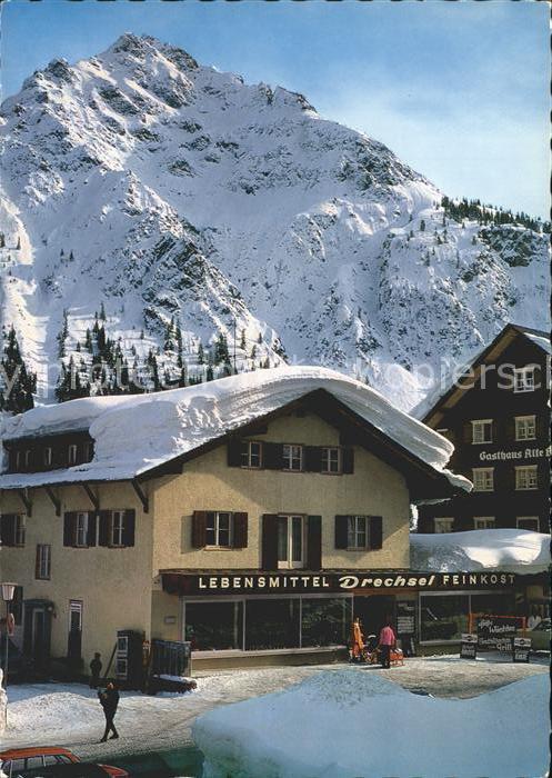 Mittelberg Kleinwalsertal Gästehaus Drechsel Lebensmittel