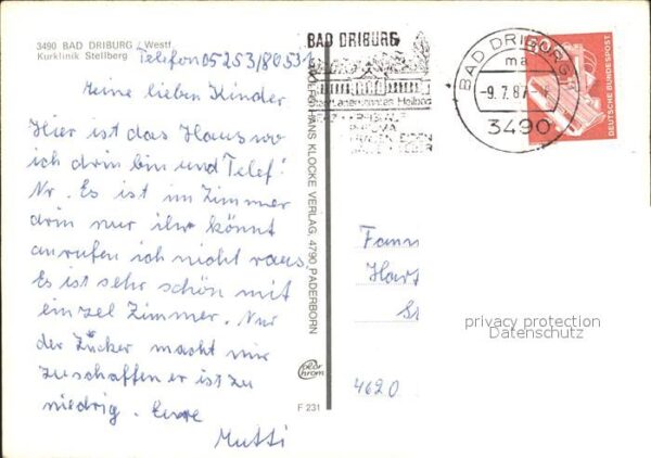 Bad Driburg Kurklinik Stellberg – Bild 2