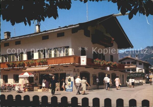 Waidring Tirol Kaufhaus Soder