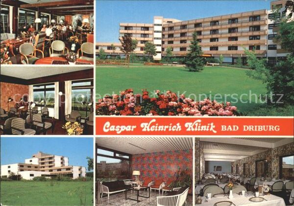 Bad Driburg Caspar Heinrich Klinik Speisesaal Aufen