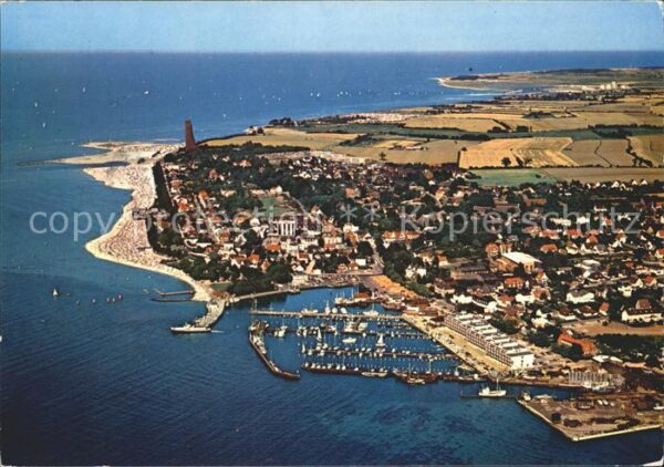 Laboe Ostseebad Fliegeraufnahme