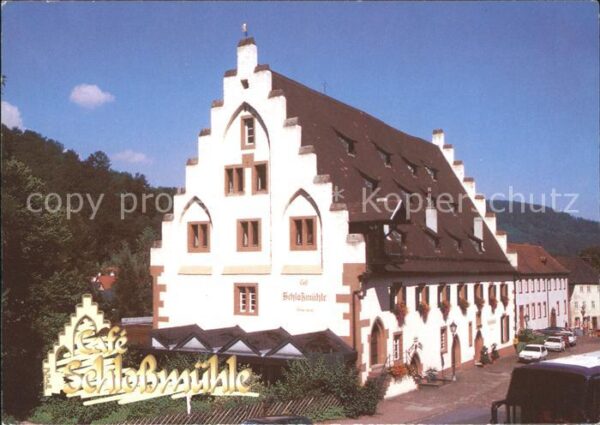 Amorbach Miltenberg Cafe Schlossmühle