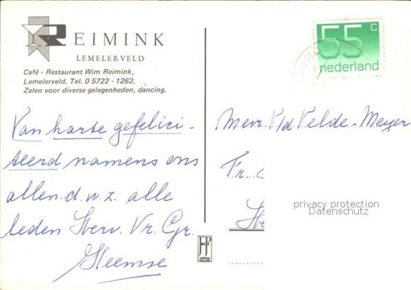 Lemelerveld Cafe Restaurant Reimink Gastraum Bar – Bild 2