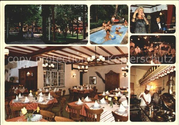 Nunspeet Hotel Dennenhoeve Speisesaal Küche Musi