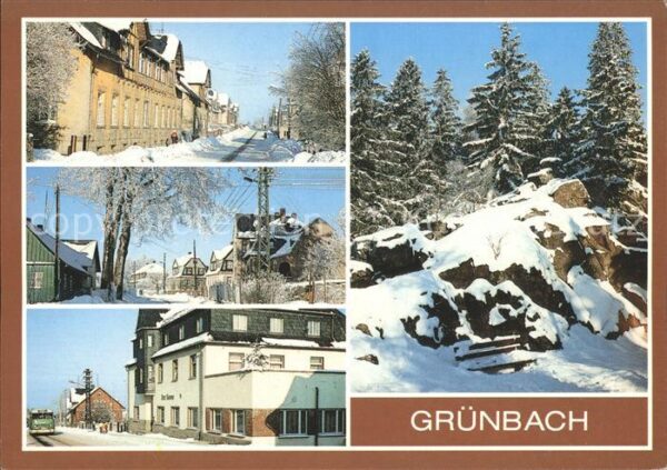 Gruenbach Vogtland Falkensteiner Str Neustädter Str Gastst