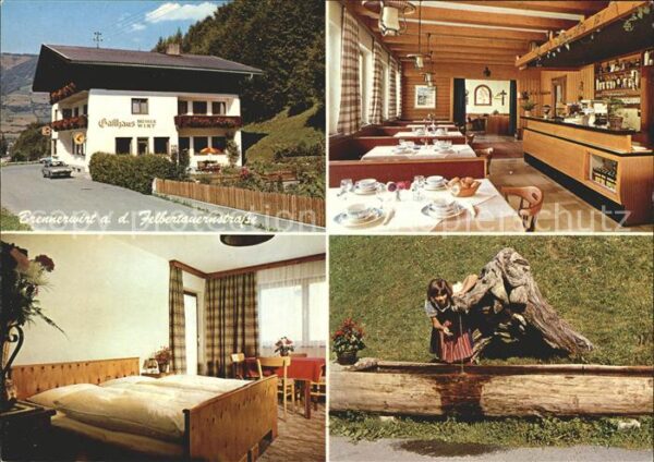 Mittersill Oberpinzgau Gasthaus Brennerwirt Gastraum Zimmer Br