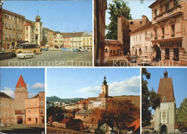 Freistadt Muehlviertel Marktplatz Stadttore Kirche