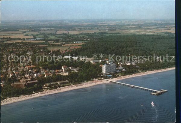 Timmendorfer Strand Maritim Seehotel Seebrücke Fliegeraufna