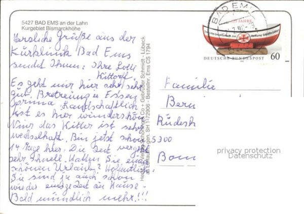 Bad Ems Kurgebiet Bismarckhöhe Fliegeraufnahme – Bild 2