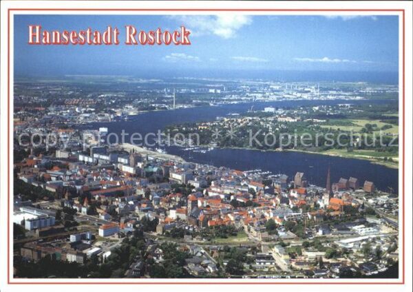 Rostock Fliegeraufnahme