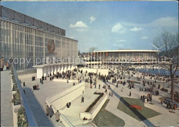 Bruxelles Bruessel Exposition Universelle de Bruxelles 195