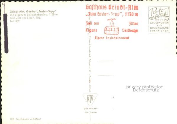 Zell Ziller Tirol Grindl Alm Gasthof Enzian Sepp Terrasse – Bild 2