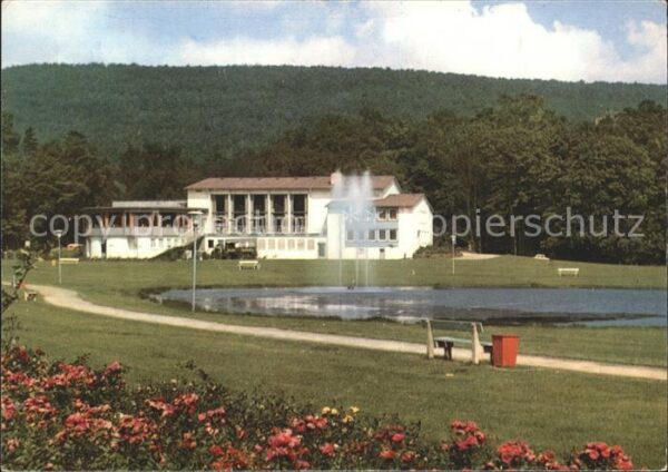 Bad Gandersheim Kurhaus Fontäne