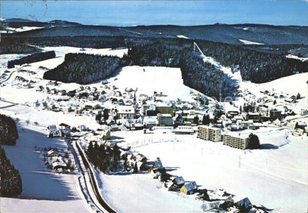 Schoenwald Schwarzwald Fliegeraufnahme