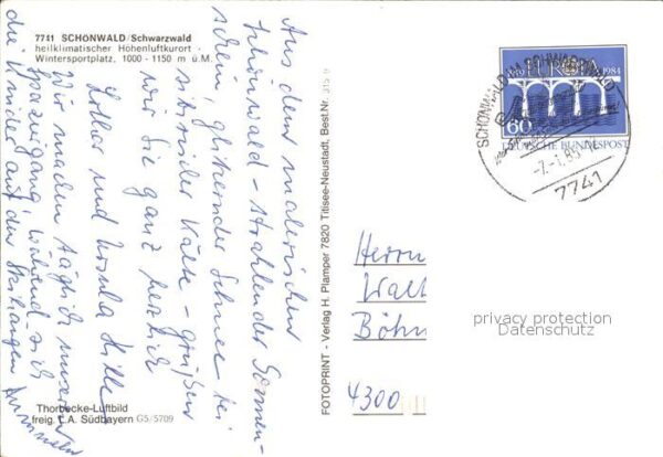 Schoenwald Schwarzwald Fliegeraufnahme – Bild 2