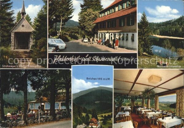 Neuenweg Gasthof Haldenhof Strohmeyers Gedächtni