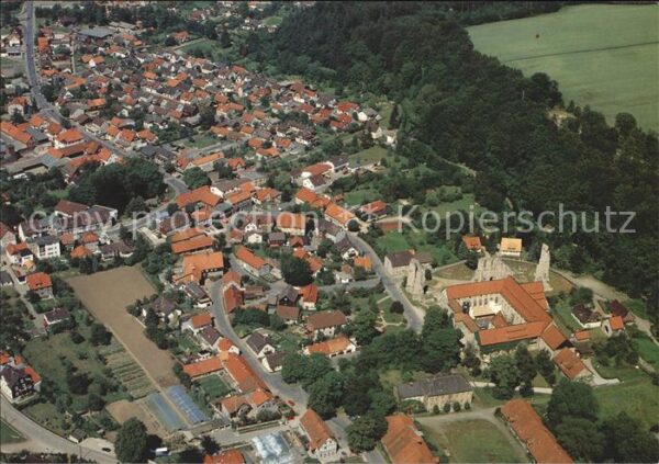 Walkenried Ehem Zisterzienserkloster Fliegeraufnah