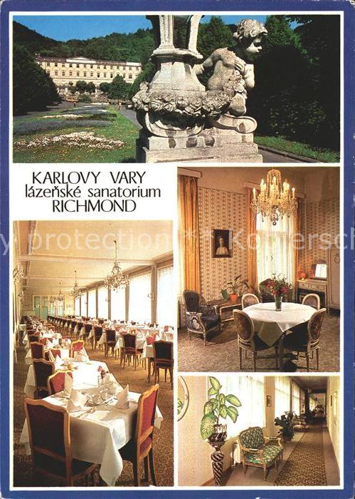 Karlovy Vary Lazenske Sanatorium Richmond Speisesaal