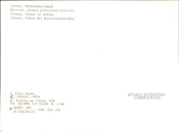 Vilnius Palace of Artists – Bild 2