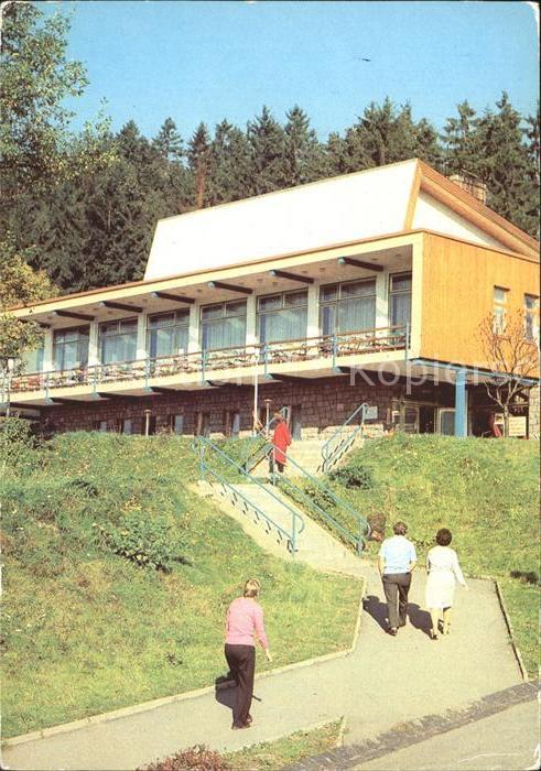 Waldau Thueringen FDGB Erholungsheim Bergkristall