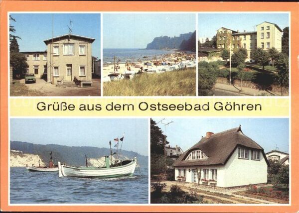 Goehren Ruegen Haus Buskam Strand Erholungsheim Nordst
