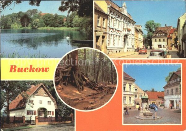 Buckow Maerkische Schweiz See Clara Zetkin Strasse Markt