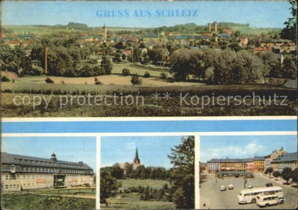 Schleiz Kreisratsgebäude Bergkirche Neumarkt