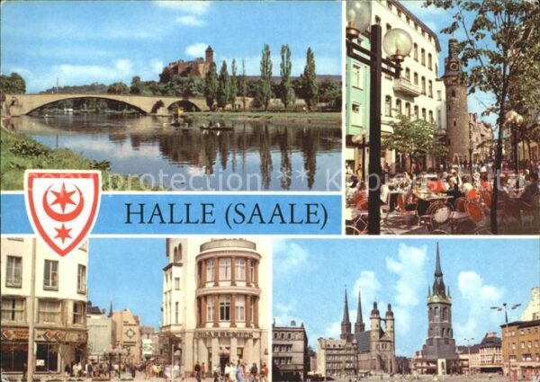 Halle Saale Burg Giebichenstein Hansering Klement G
