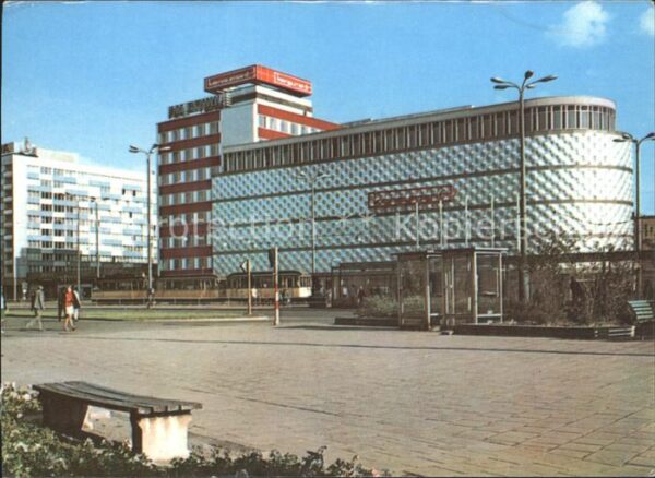 Leipzig Warenhaus Am Brühl neue Wohnblocks