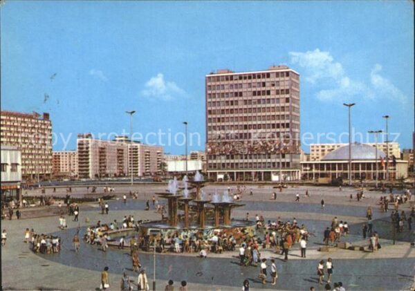 Berlin Alexanderplatz Haus Lehrers Kongresshal