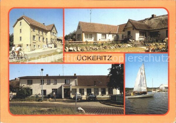Ueckeritz Usedom Rat Gaststätte Deutsches Haus Bootshafe