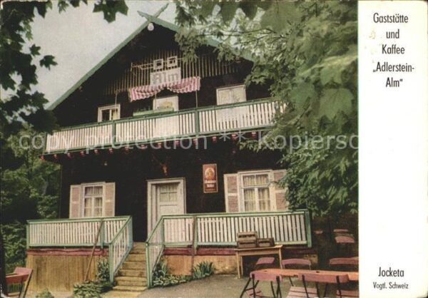 Jocketa Gaststätte Kaffee Adlerstein Alm