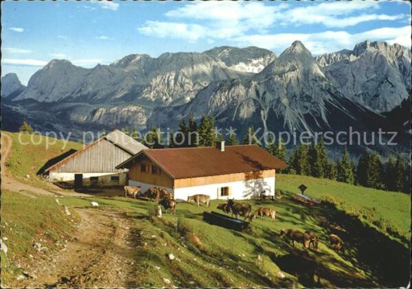 Lermoos Tirol Duftlalm Mieminger Gebirge