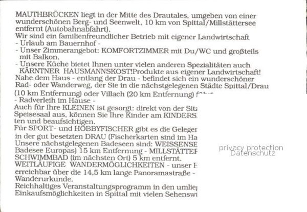 Mauthbruecken  Landgasthof Mauthner – Bild 2