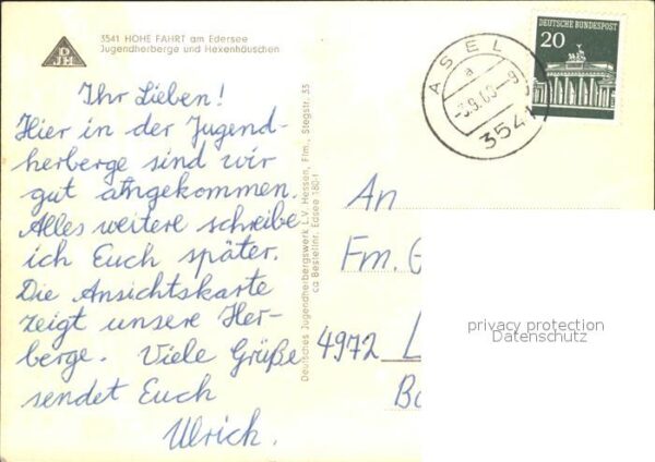 Asel Voehl Jugendherberge Hohe Fahrt am Edersee – Bild 2