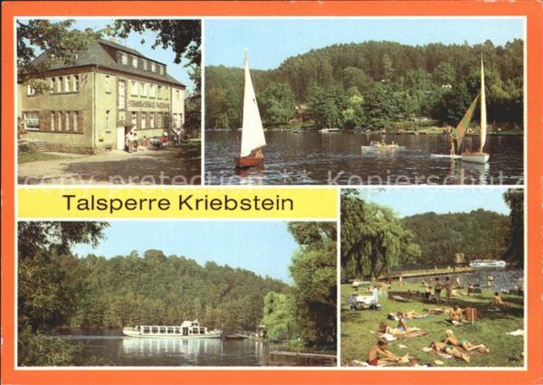 Kriebstein Talsperre Strandgasthaus Fahrgastschiff
