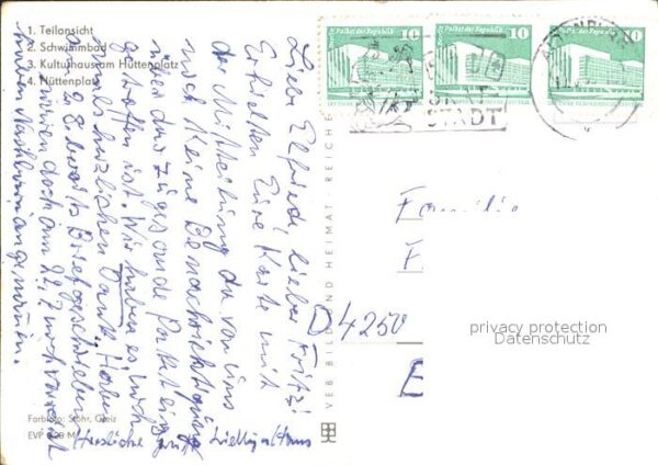 Lauscha Schwimmbad Kulturhaus Hüttenplatz – Bild 2