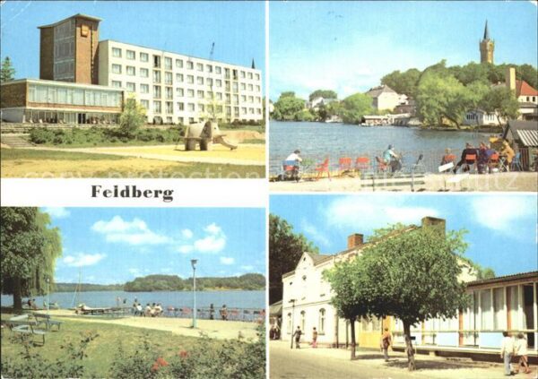 Feldberg Mecklenburg FDGB Erholungsheim Freundschaft Bettenh