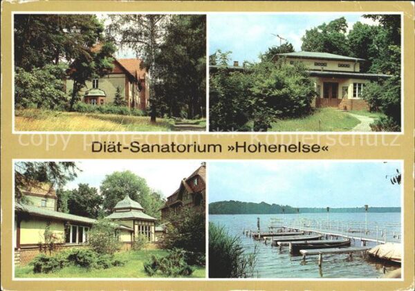 Rheinsberg Diät Sanatorium Hohenelse Wandelgang