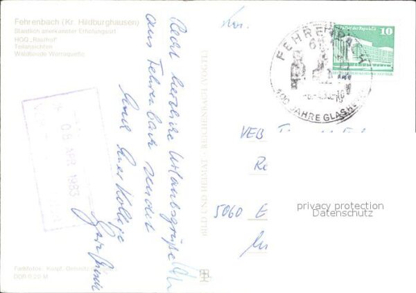 Fehrenbach Thueringer Wald HOG Rasthof Waldbaude Werraquelle – Bild 2
