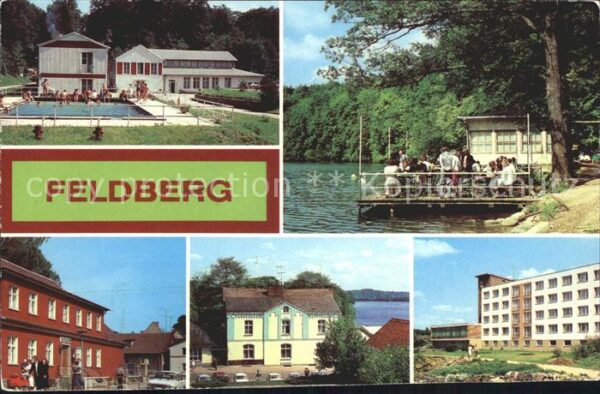 Feldberg Mecklenburg Erholungsheim BMK Ost Stieglitzenkrug R