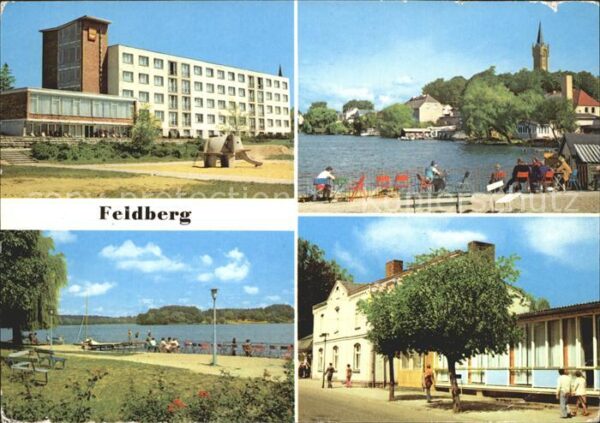 Feldberg Mecklenburg FDGB Erholungsheim Freundschaft Bettenh