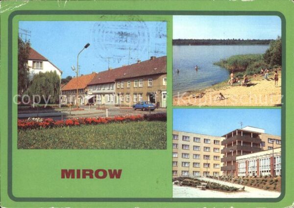 Mirow Karl Marx Strasse Badestelle Mirower Se