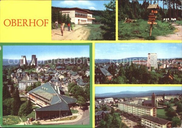Oberhof Thueringen HO Gaststätte Schanzenbaute Interhotel