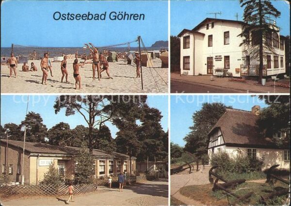 Goehren Ruegen Strand Rat der Gemeinde Gaststätte Zur